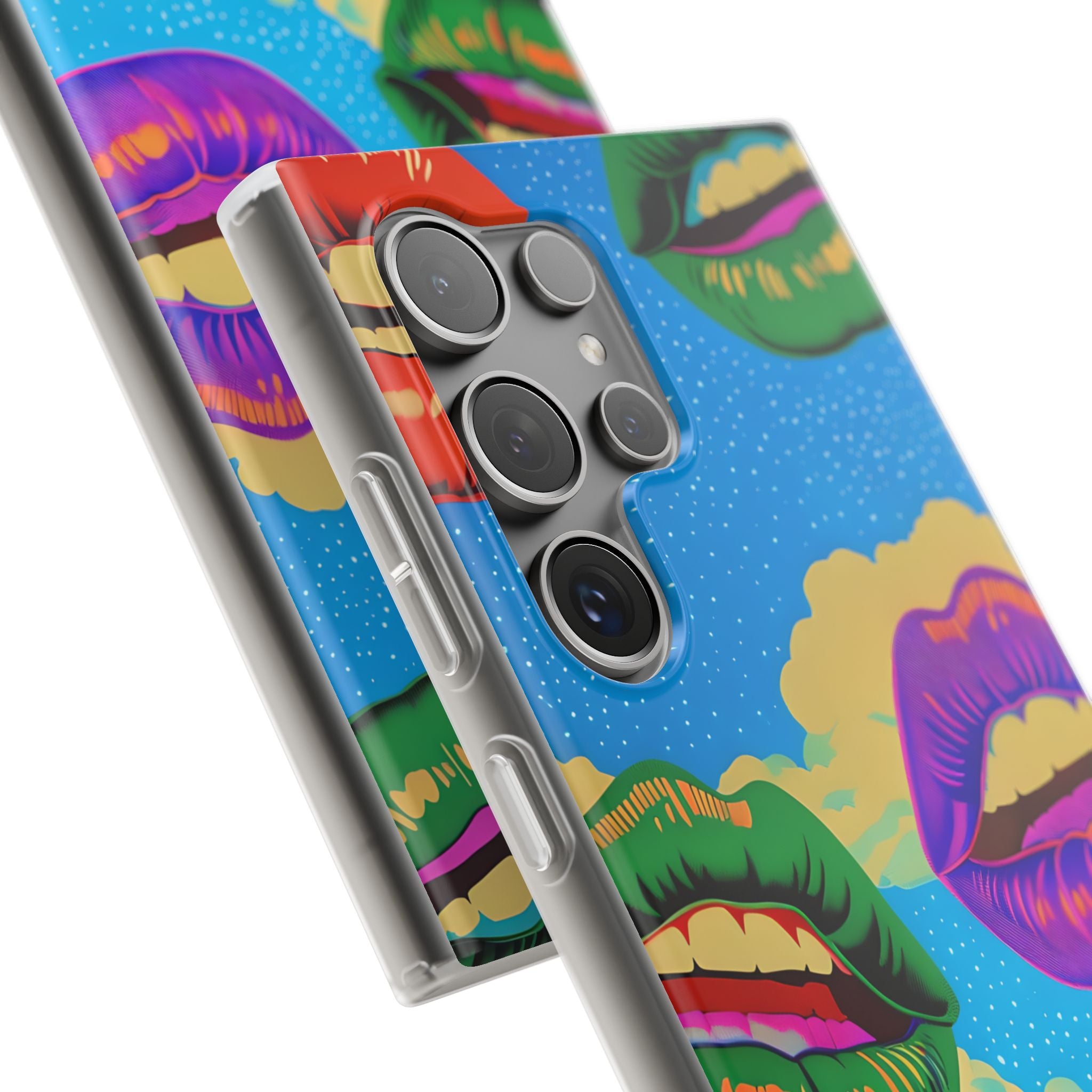 Colorful Lipscape Samsung S24 Ultra Case - Soft