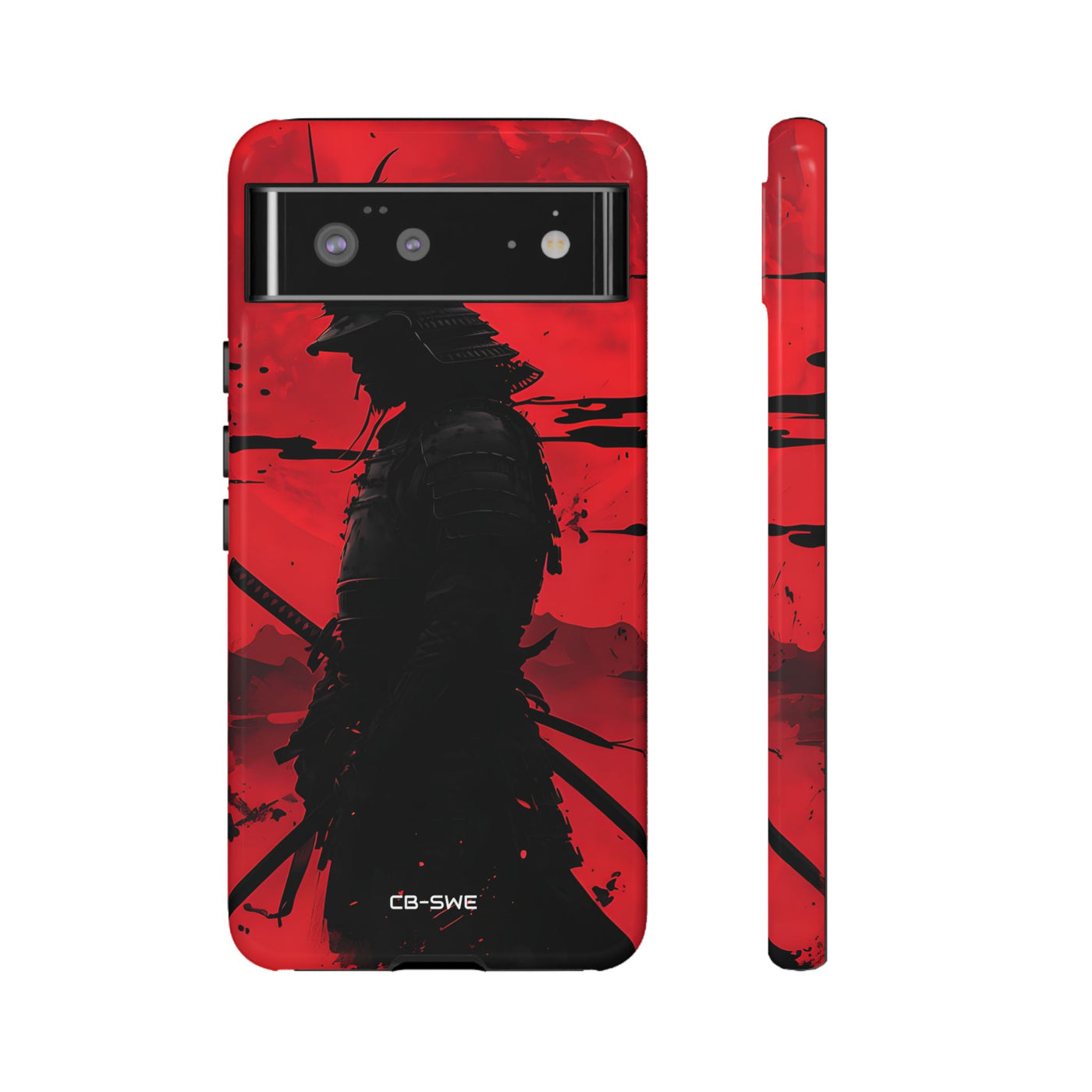 Red Samurai Shadow - Google Pixel Case
