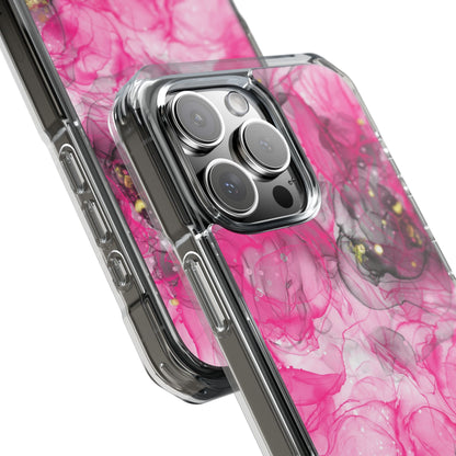 Vibrant Pink Swirls iPhone Case - Impact