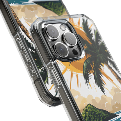 Sunny Palm Breeze iPhone 16 Pro Max Case - Impact