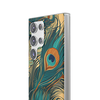 Art Nouveau Peacock Elegance Samsung S23 - Flexi Phone Case