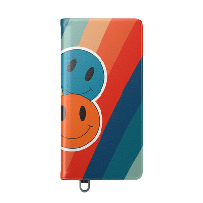Smiley Trio Radiance - Samsung S25 Ultra Case - Wallet