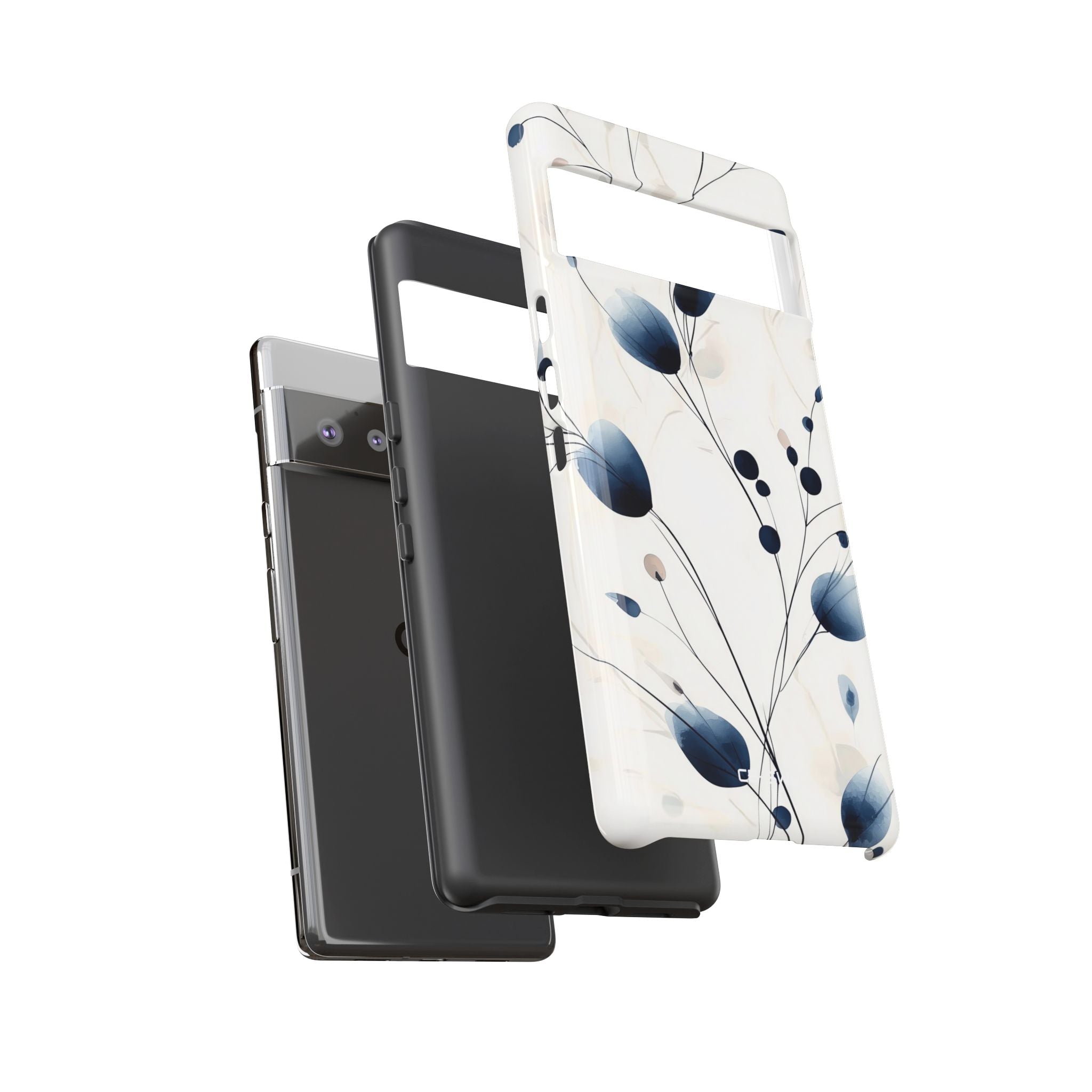 Floral Harmony Blue - Google Pixel Case