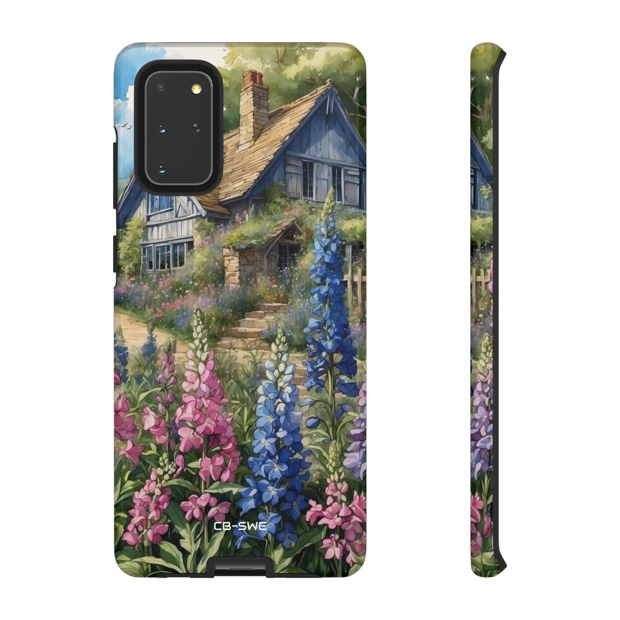 Cottage Surrounded Blossoms - Samsung Case