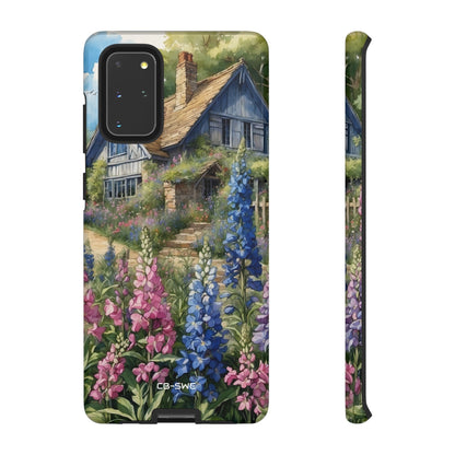 Cottage Surrounded Blossoms - Samsung Case