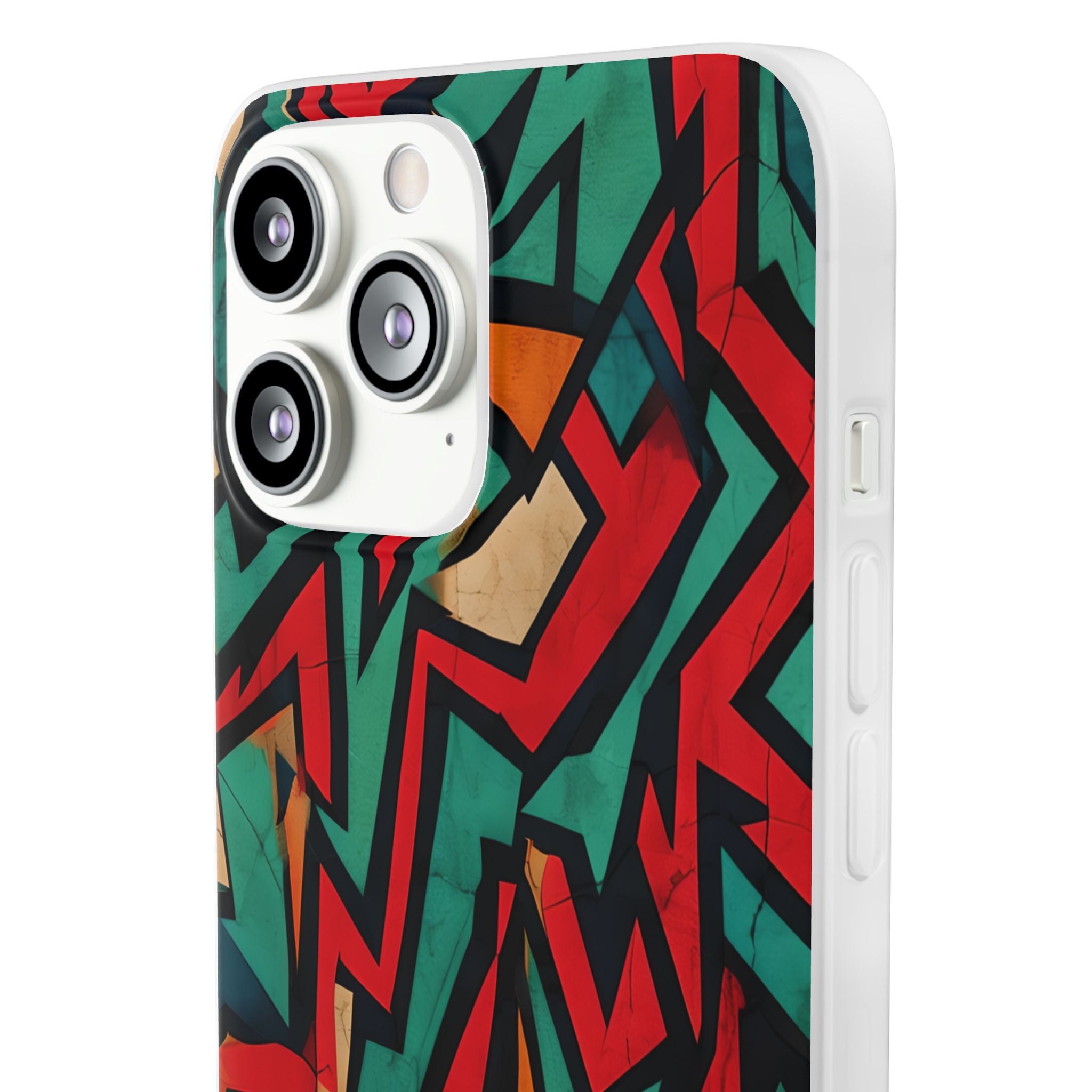 Crimson Zigzag iPhone 13 Pro Max - Soft