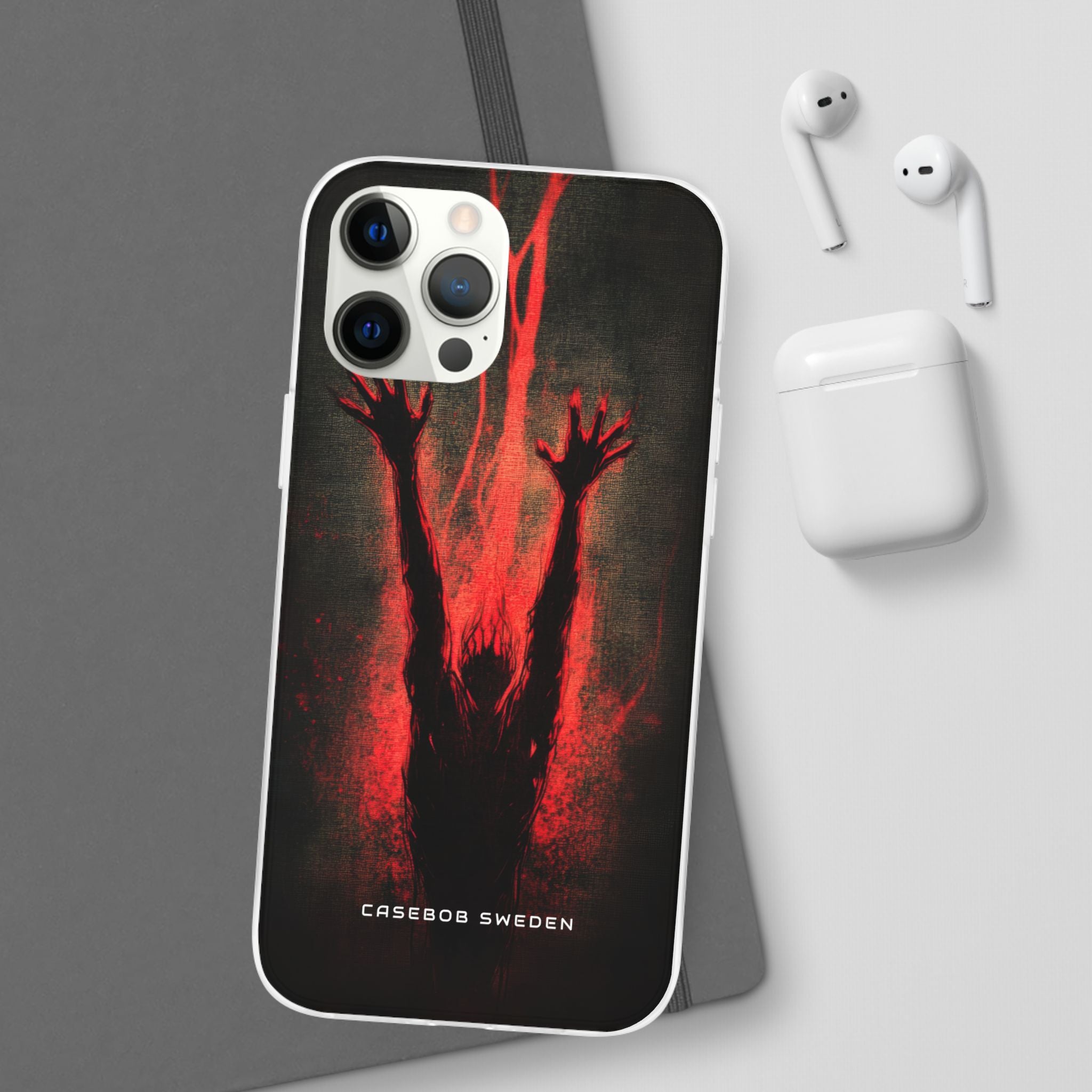 Gothic Crimson Ascension iPhone 12 - Flexi Phone Case