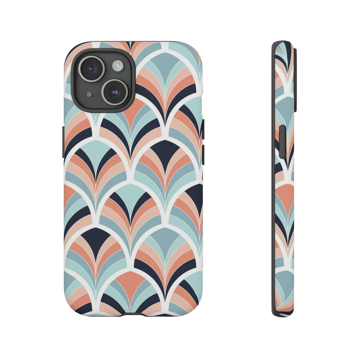 Baby Blue Retro - Protective Phone Case