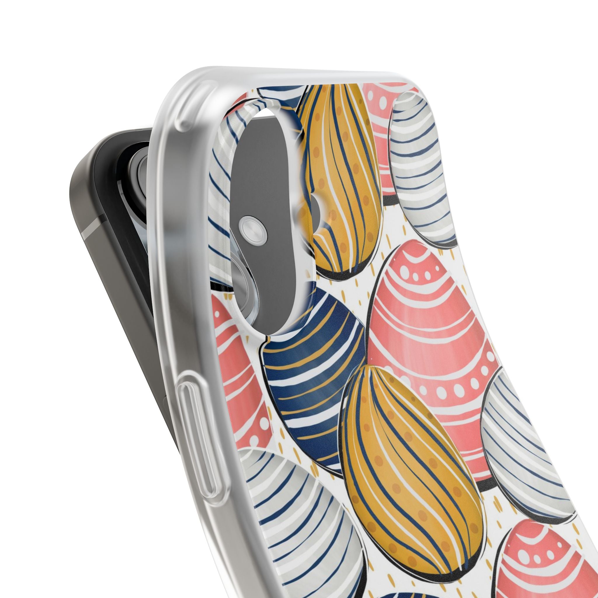 Pastel Eggs iPhone 16 Case - Soft