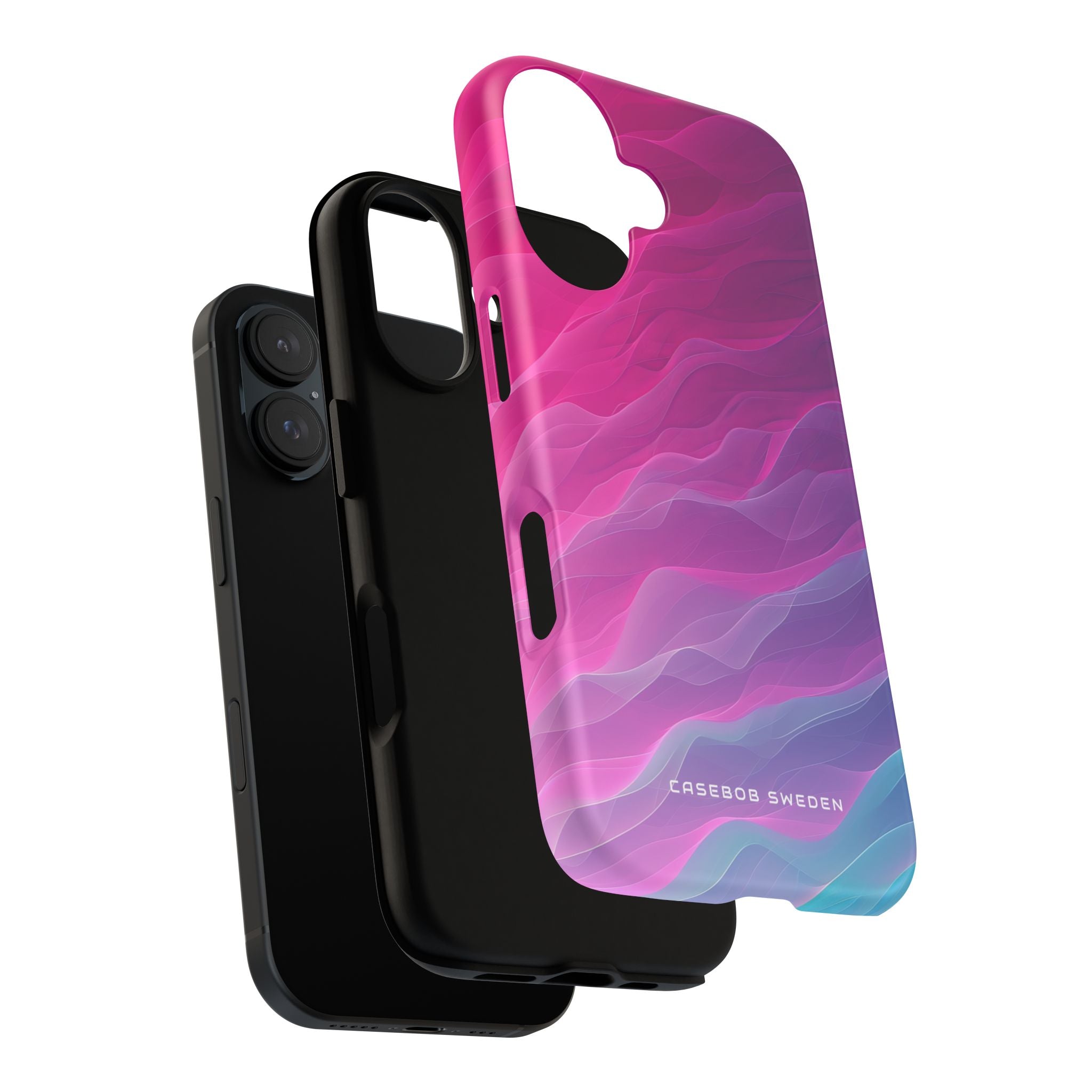 Gradient Oceanflow Waves iPhone 16 - Tough Phone Case