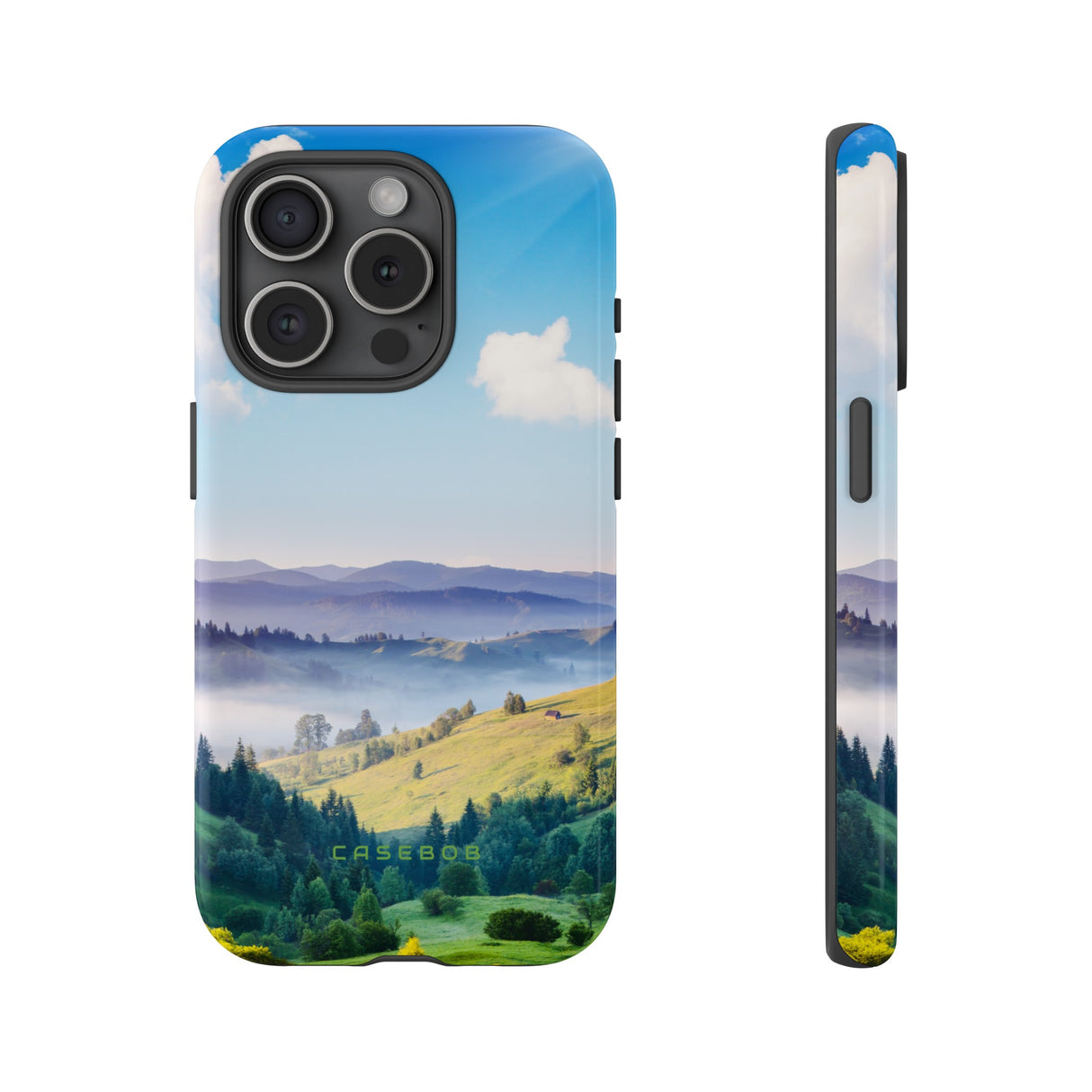 Mountain Sunny Day - Protective Phone Case