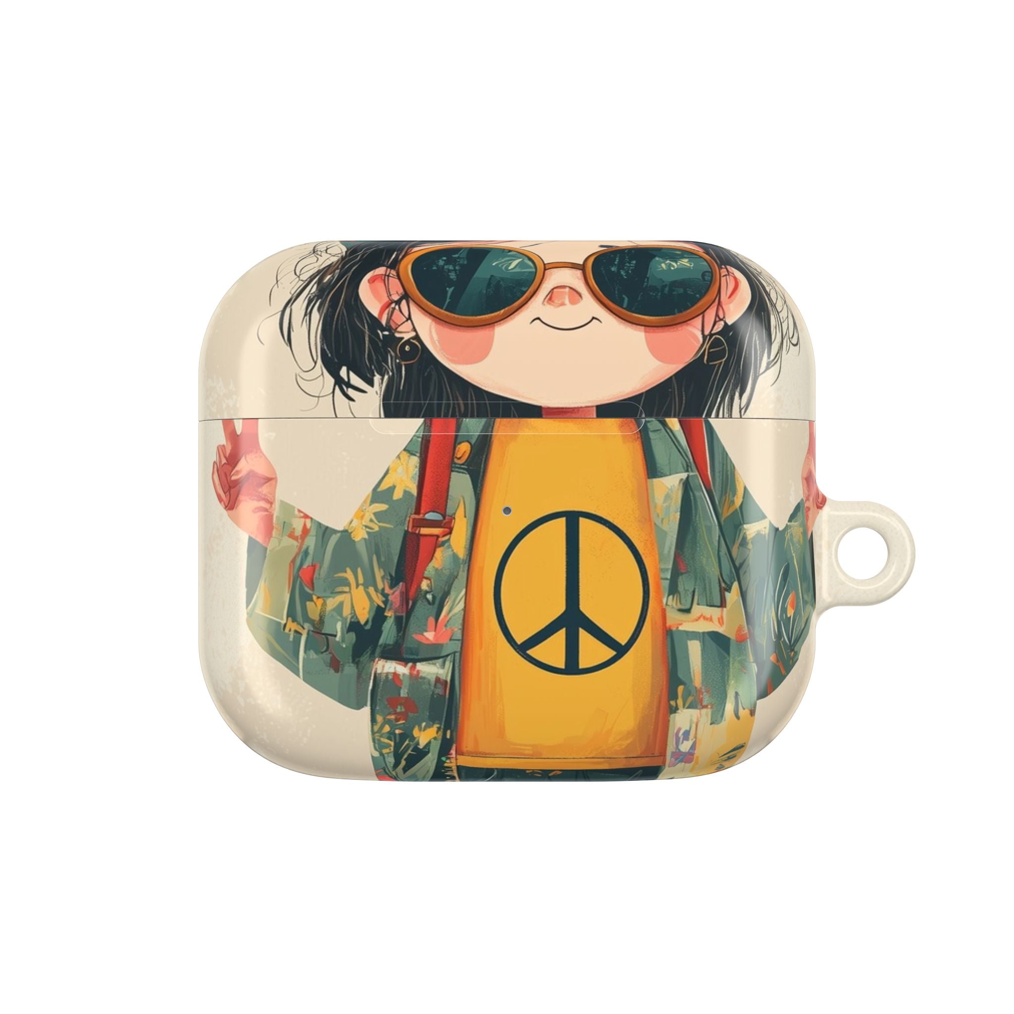 Peace Pigtails - AirPods Case