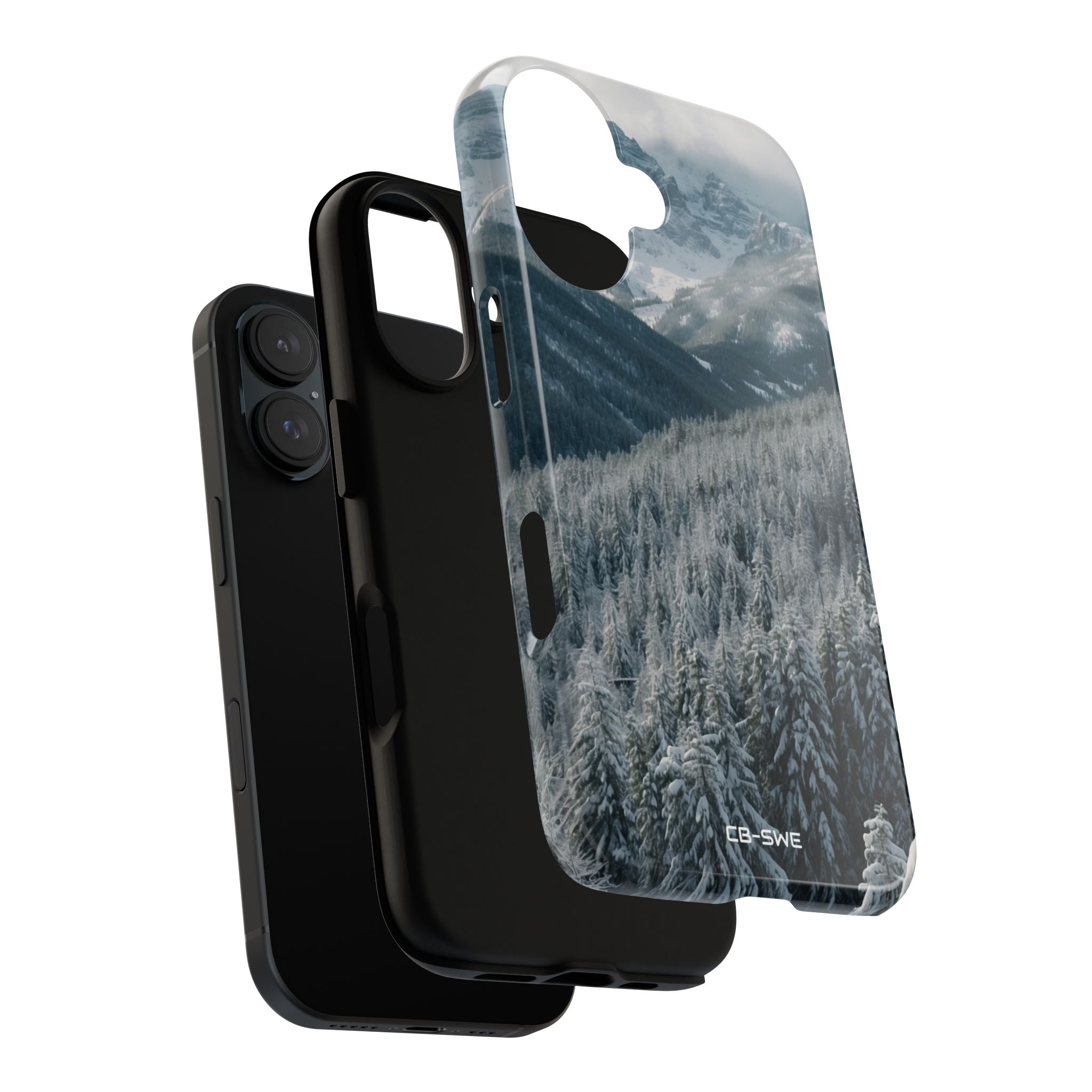 Snow Covers Peaks - iPhone Case