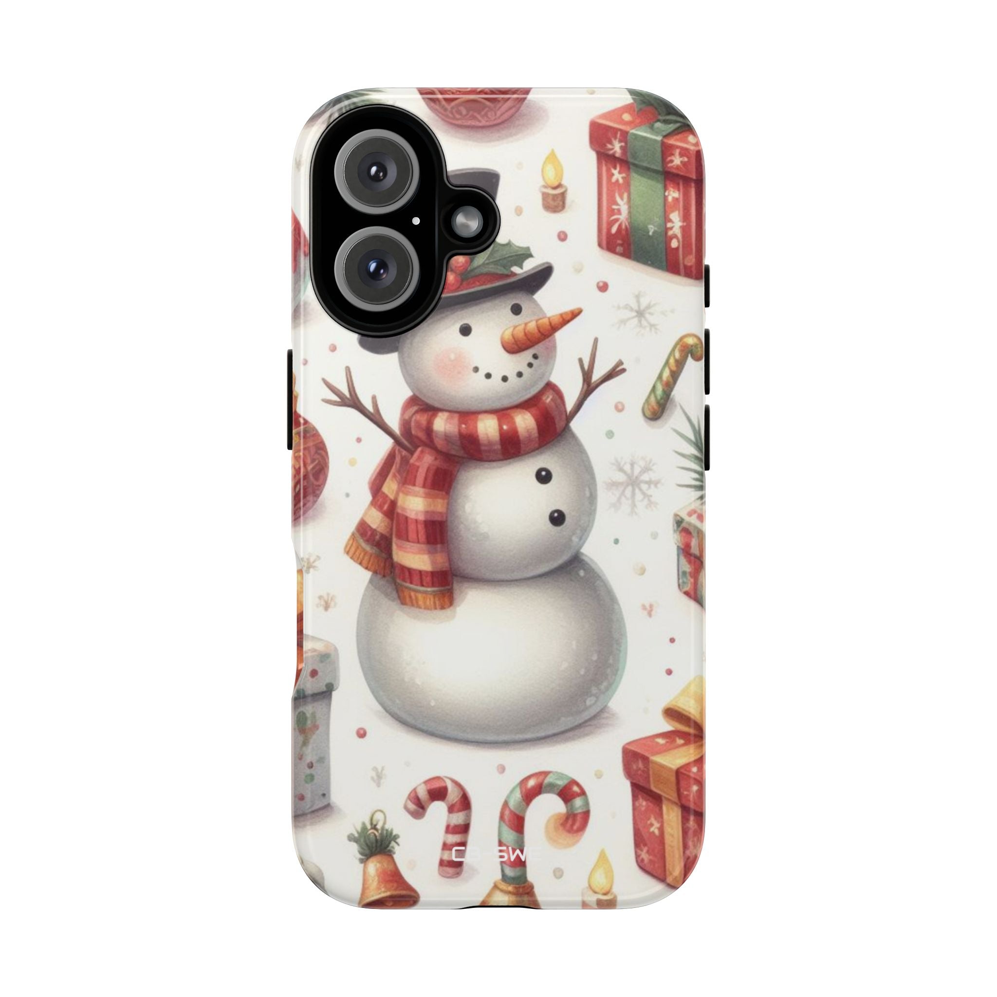 Snowman Welcomes Joy - iPhone Case