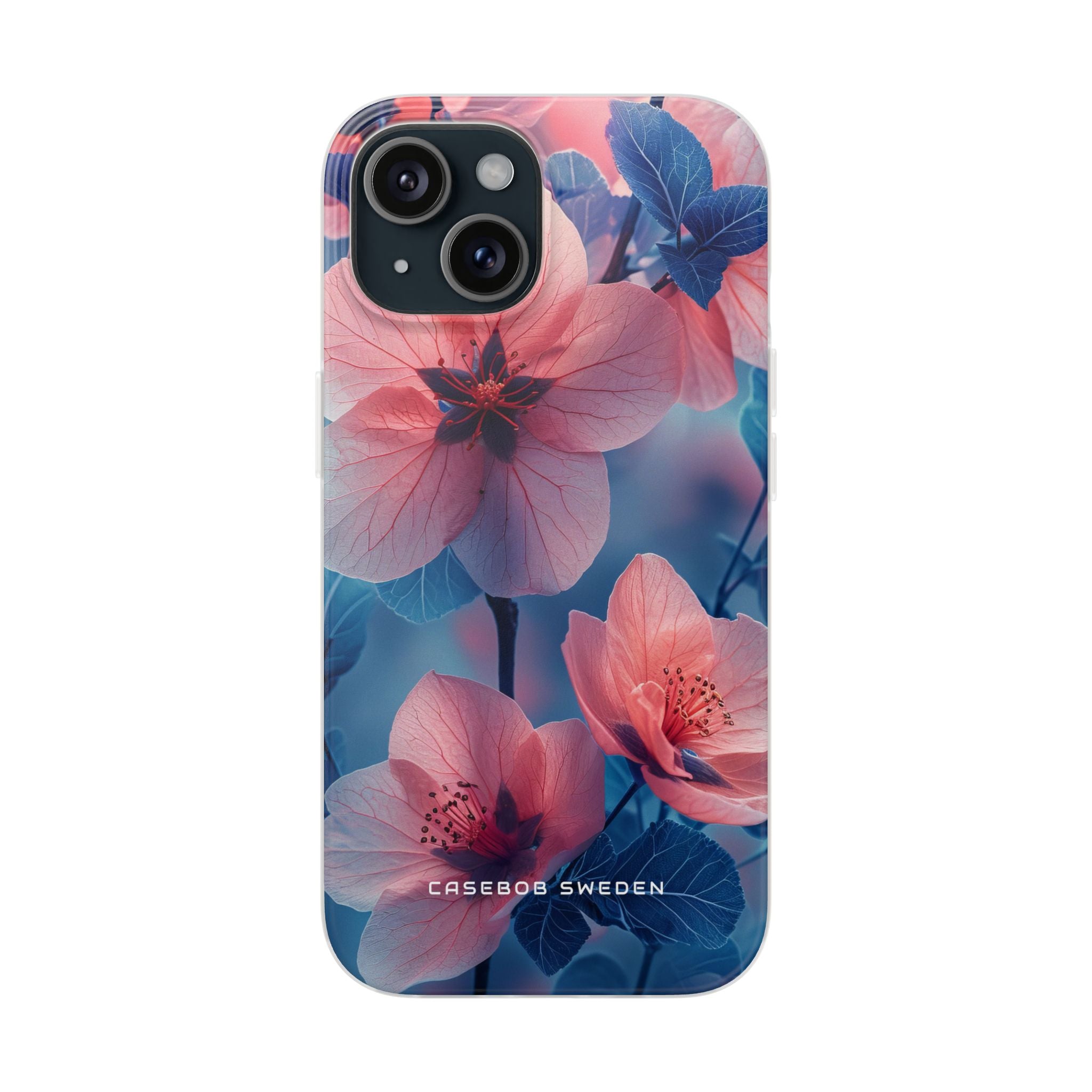 Ethereal Floral Harmony iPhone 15 - Flexi Phone Case