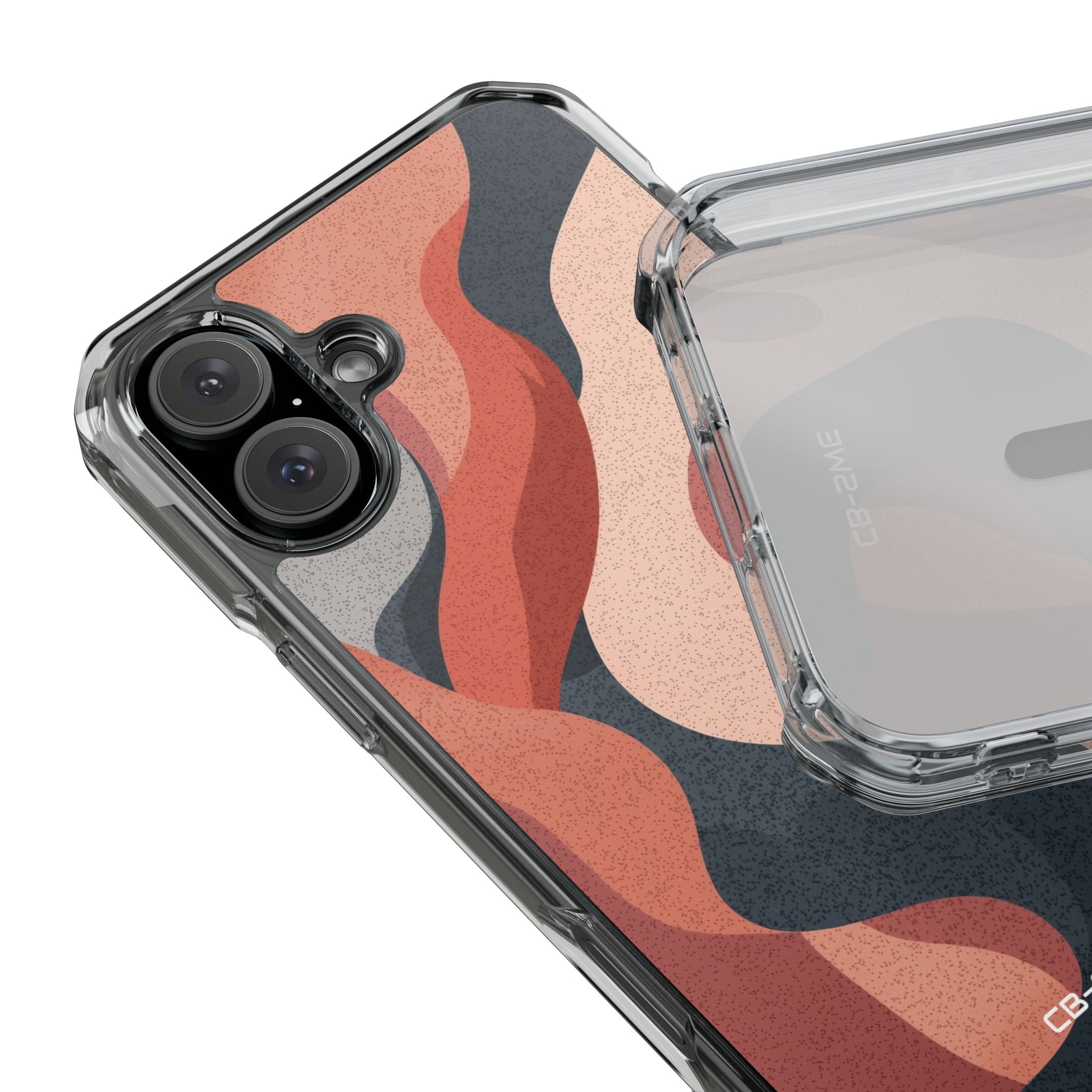 Flowing Earth Tones iPhone Case - Impact