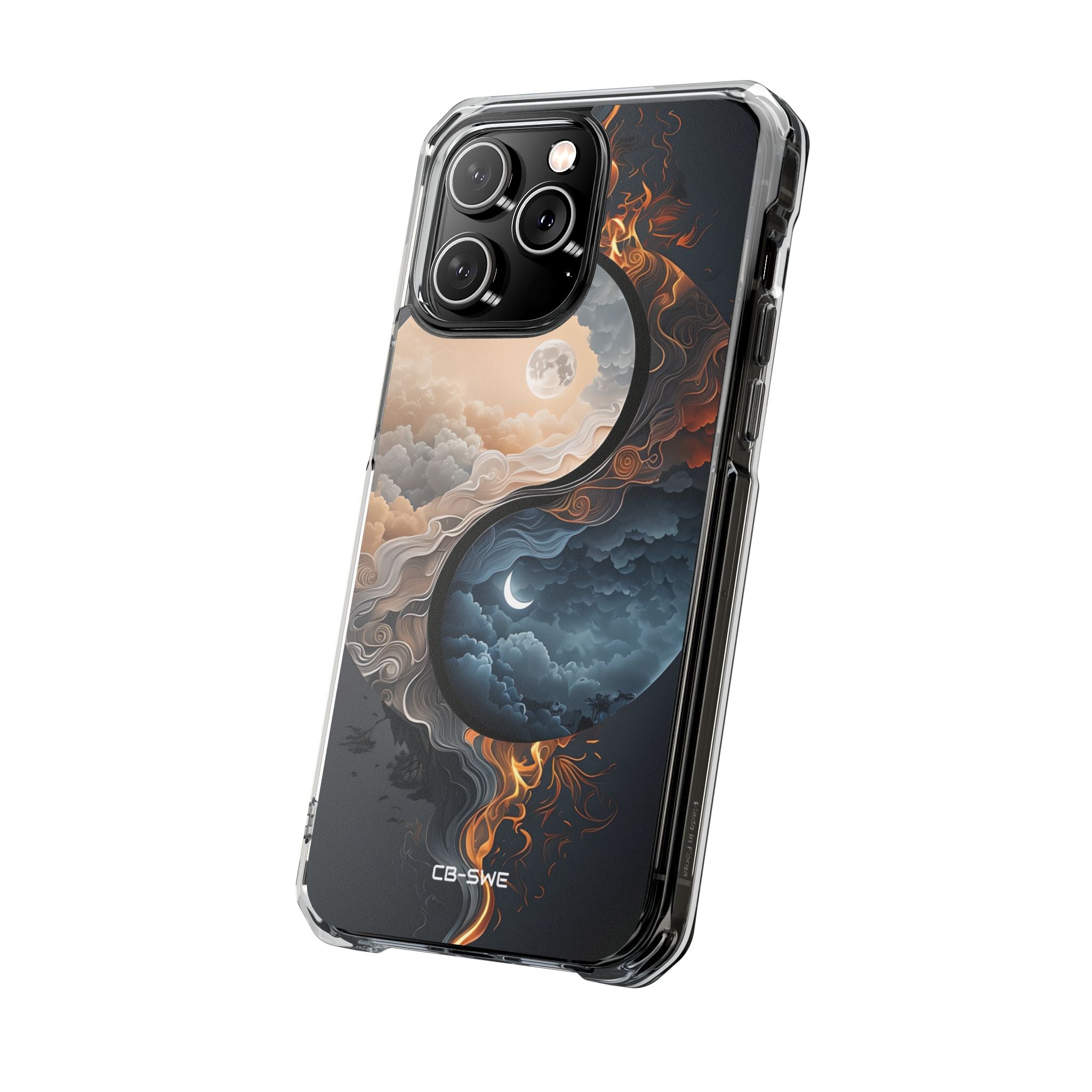 Moonlit Elemental Harmony iPhone Case - Impact