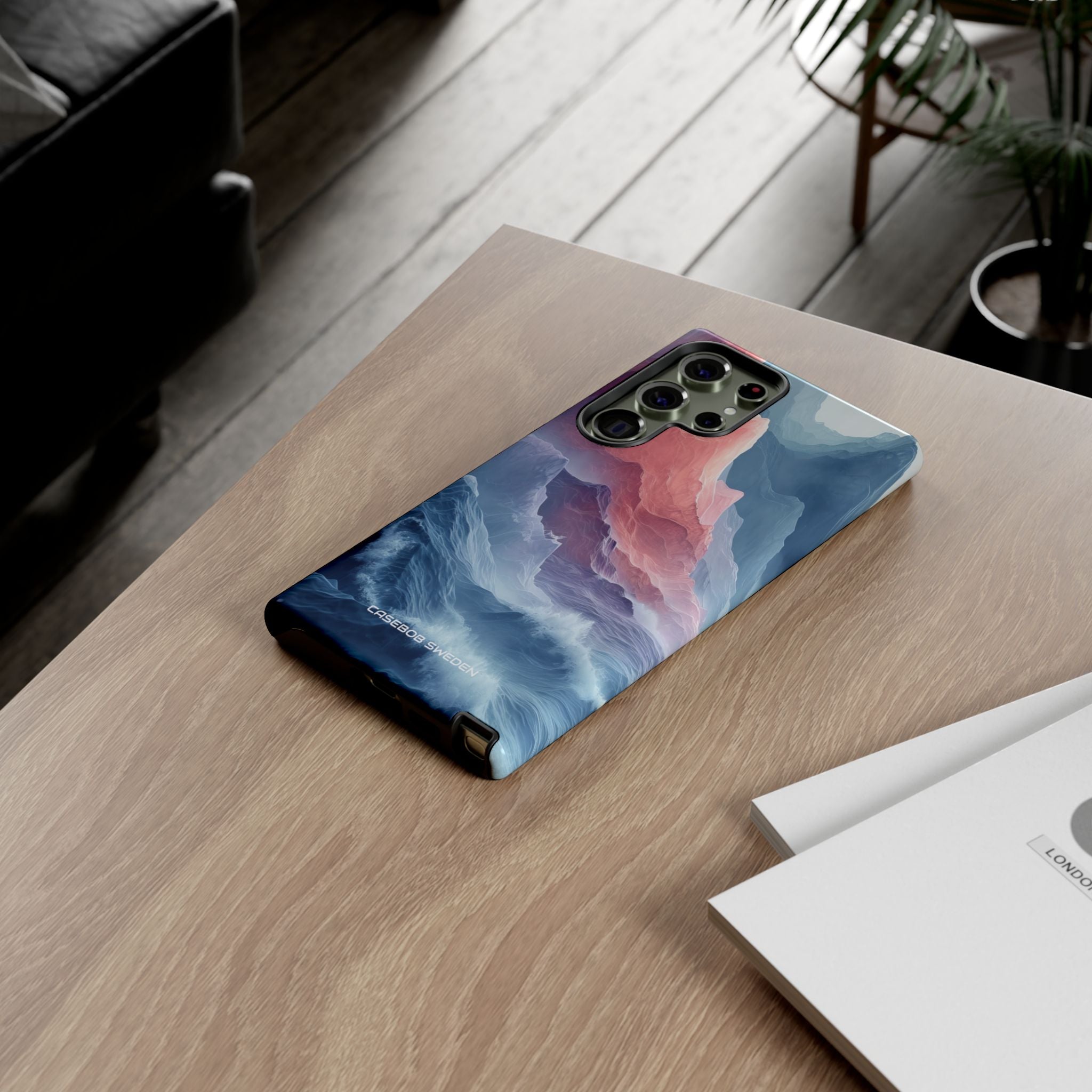 Mountain Wave Serenity - Tough Samsung S23 Phone Case