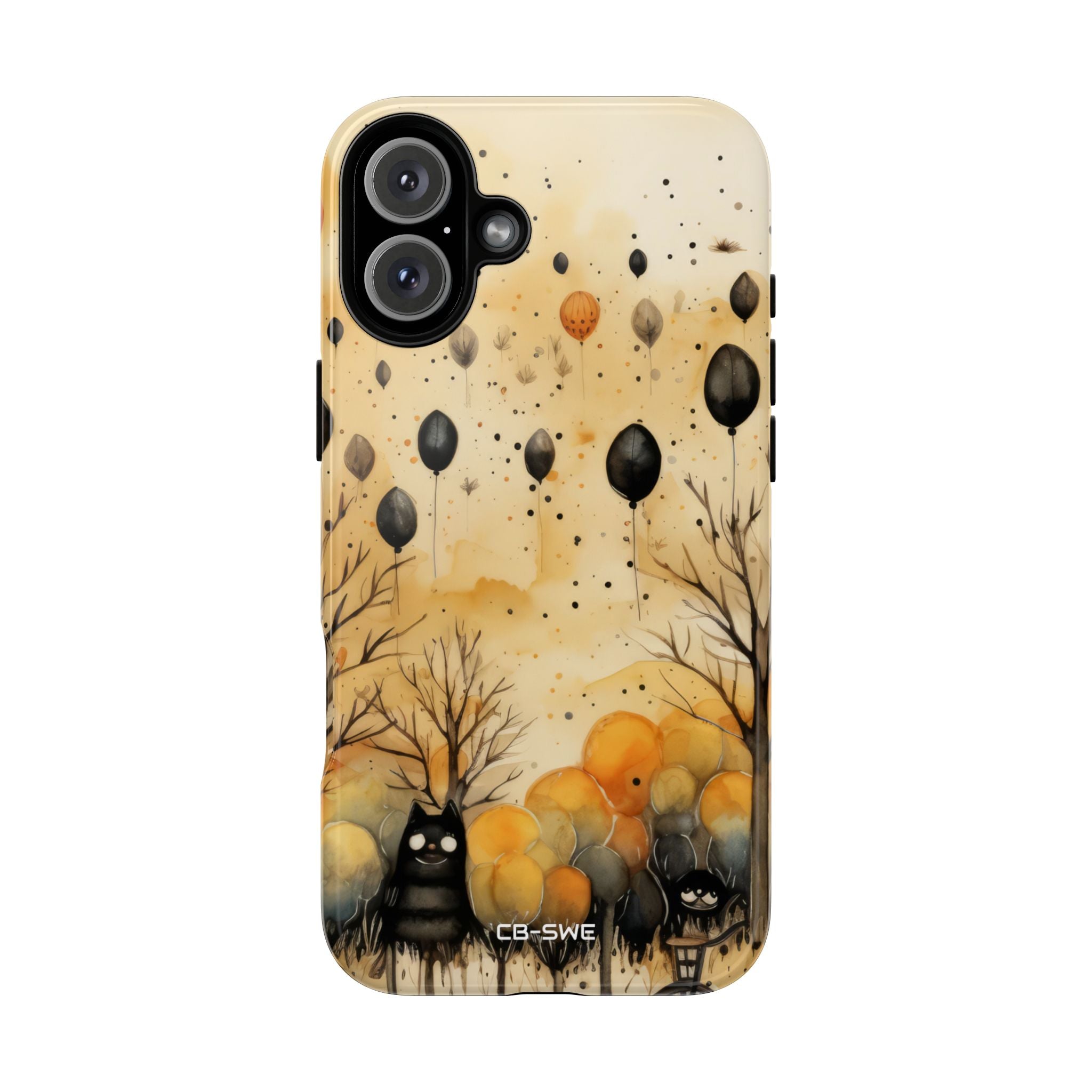 Balloons Drift Skyward - iPhone Case