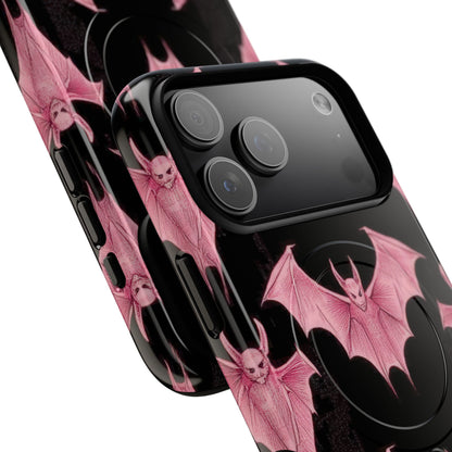 Pink Batwave iPhone 17 Pro Max Case - Tough+