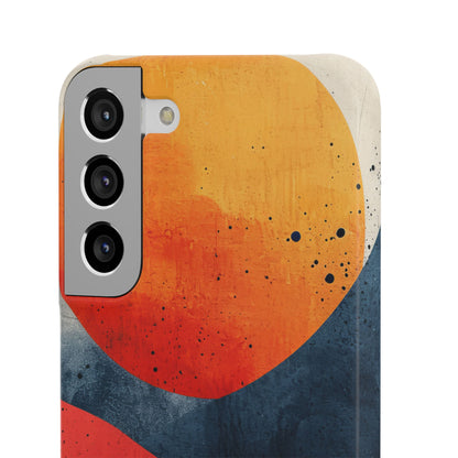 Sunburst Waves - Slim Samsung S22 Phone Case