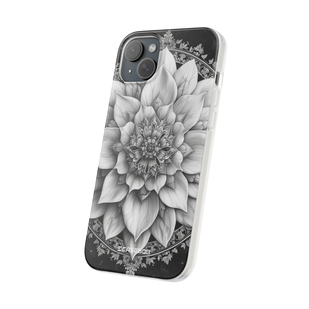 Himmlische Mandala-Harmonie | Flexible Handyhülle für iPhone