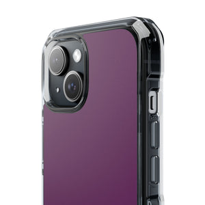 Palatinate Purple | Handyhülle für iPhone (Clear Impact Case - Magnetisch) 