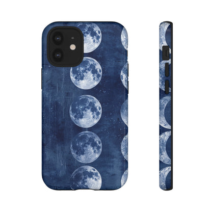 Lunar Phases Serenity - Protective Phone Case