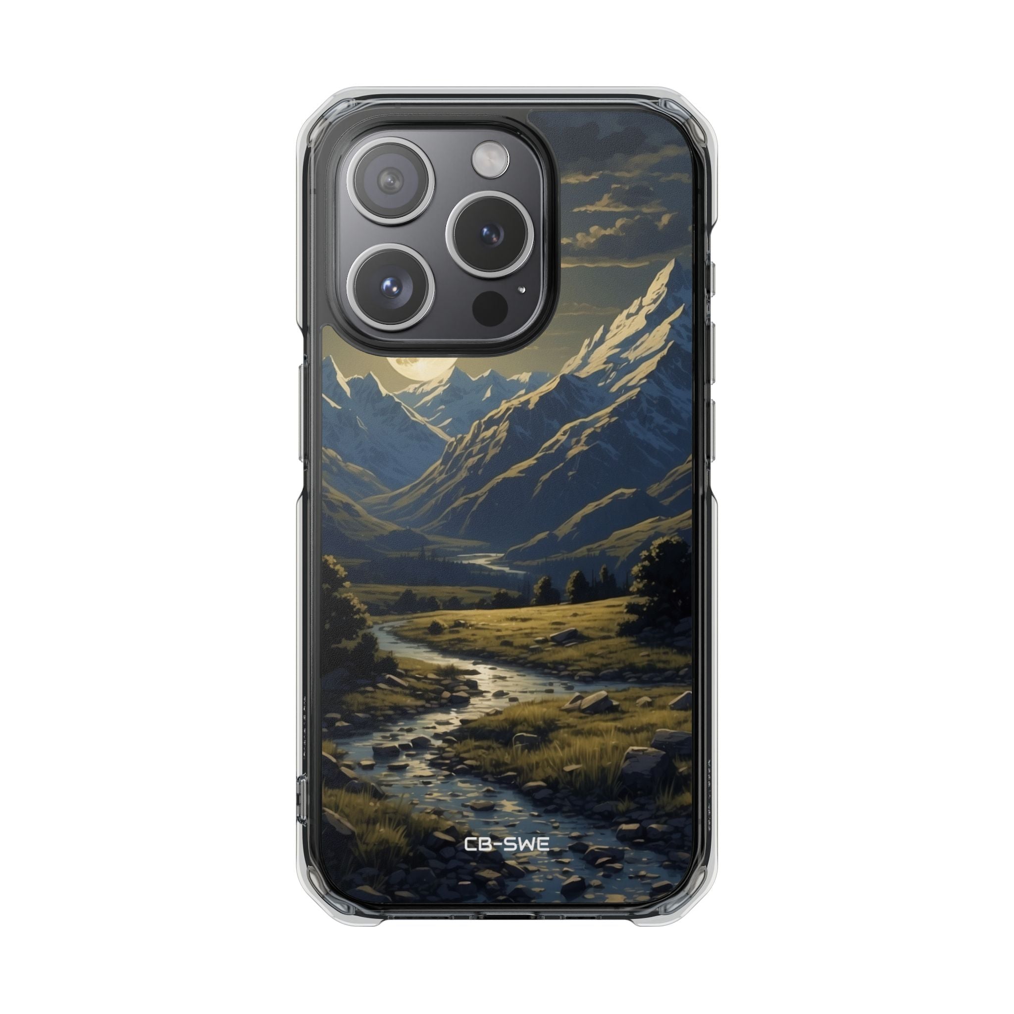 Moonlight Guides River iPhone Case - Impact