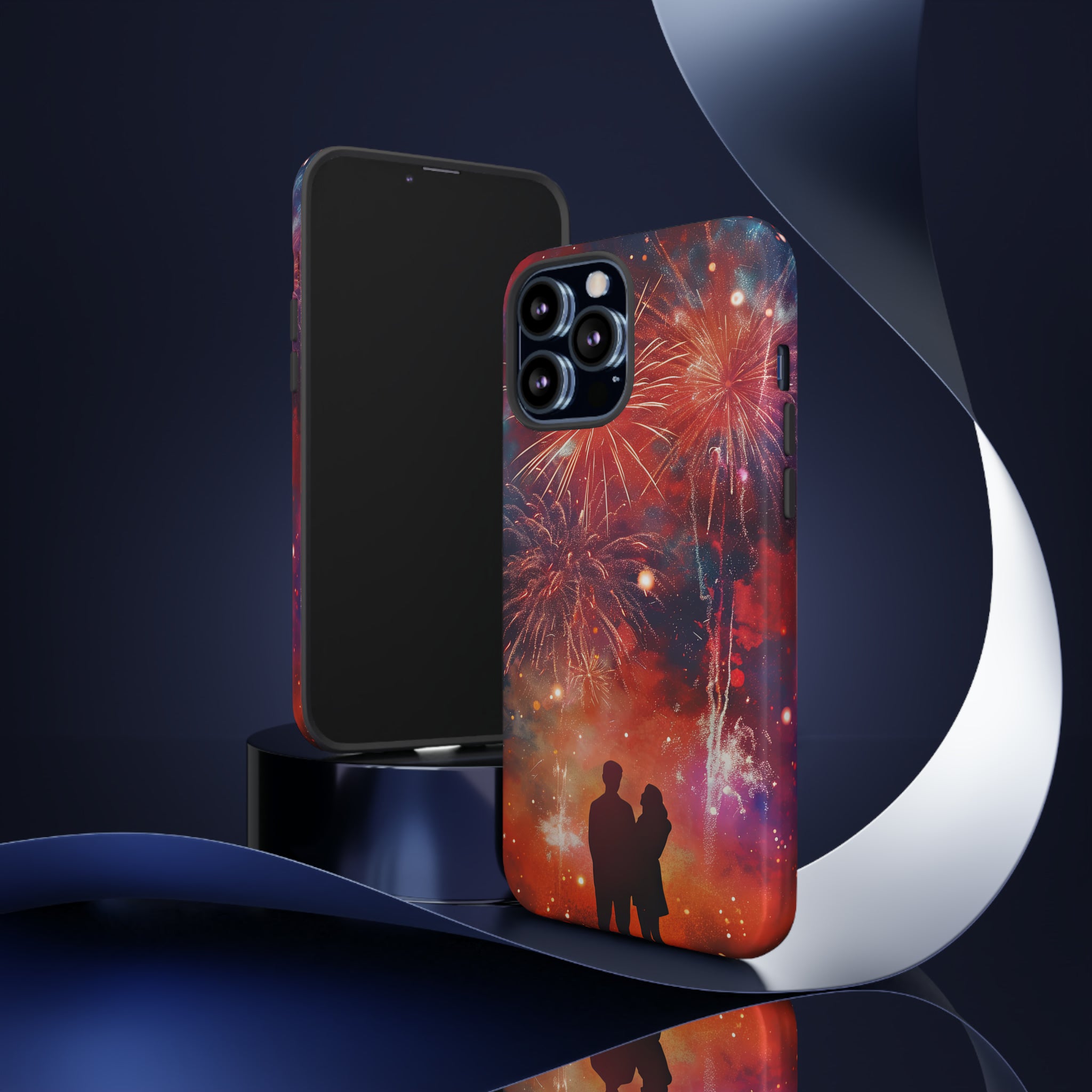 Fireworks Love Spectacle - Protective Phone Case