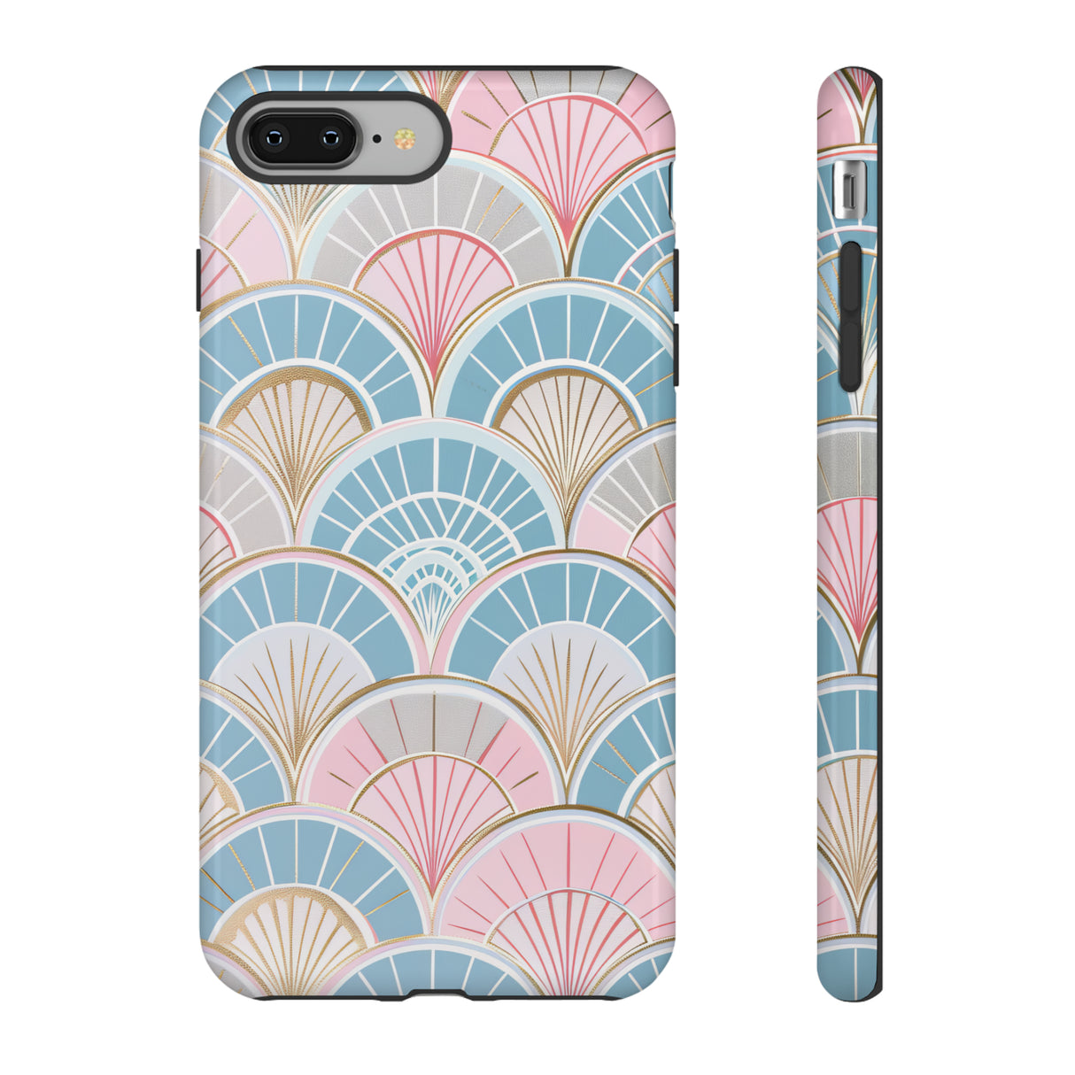 Art Deco Floral Fusion - Schutzhülle fürs Handy