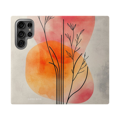 Twilight Stems - Samsung S23 Ultra Case - Wallet