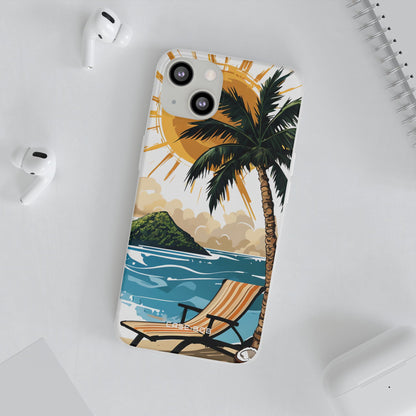 Sunny Palm Breeze iPhone 13 - Soft