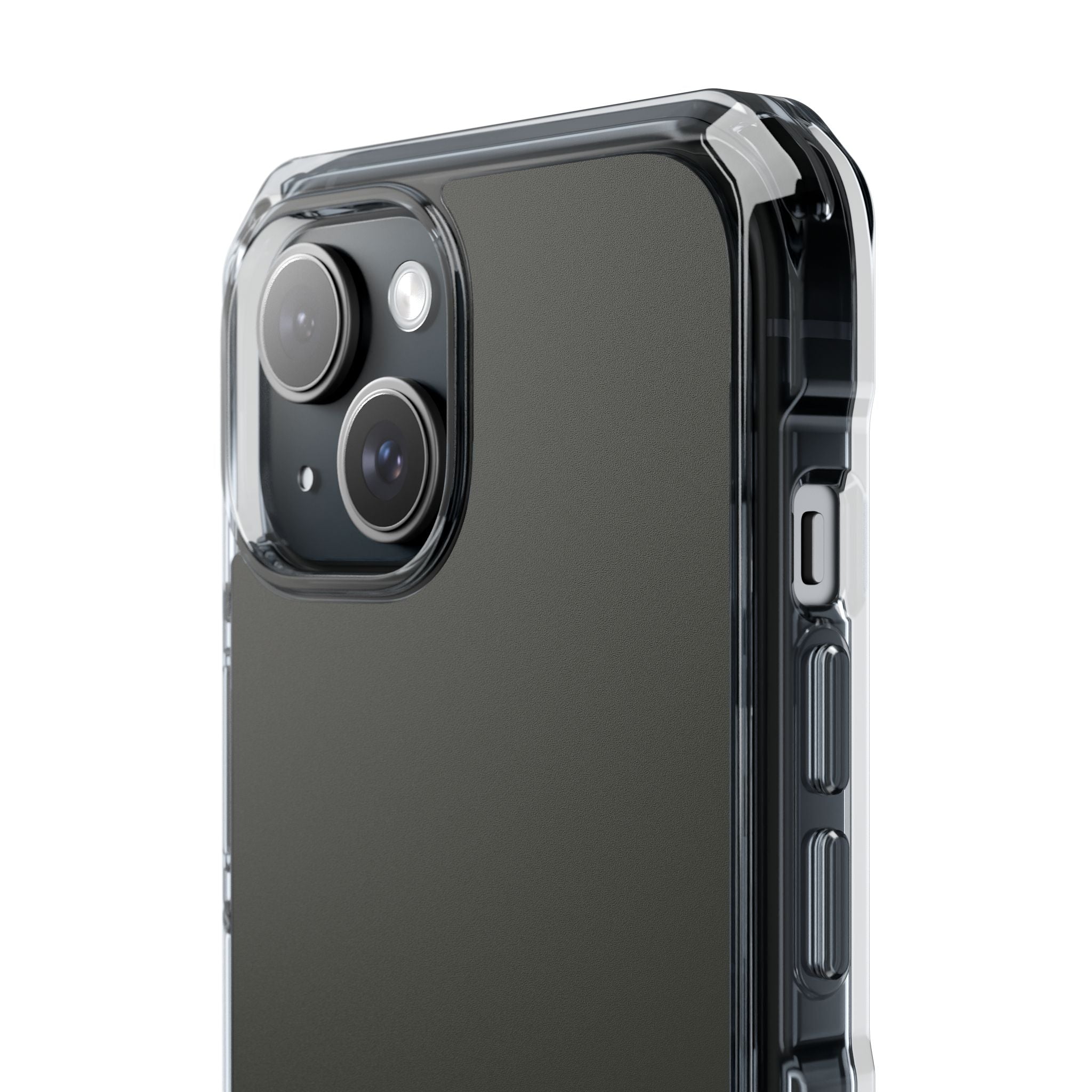 Black Olive - Clear Impact Case for iPhone