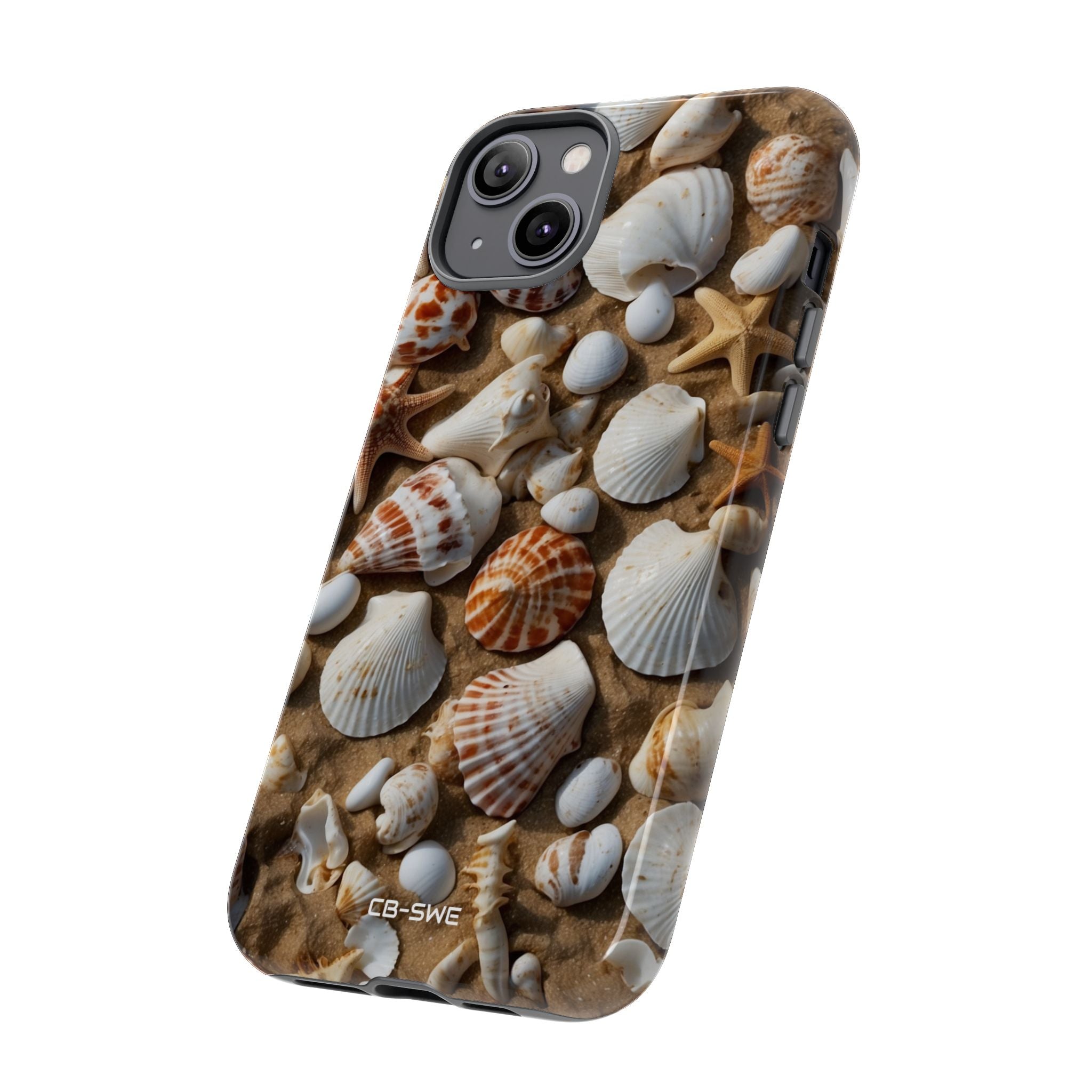 Seashells Embrace Shore - iPhone Case