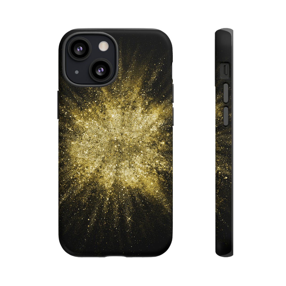 Gold Glitter Background - Protective Phone Case