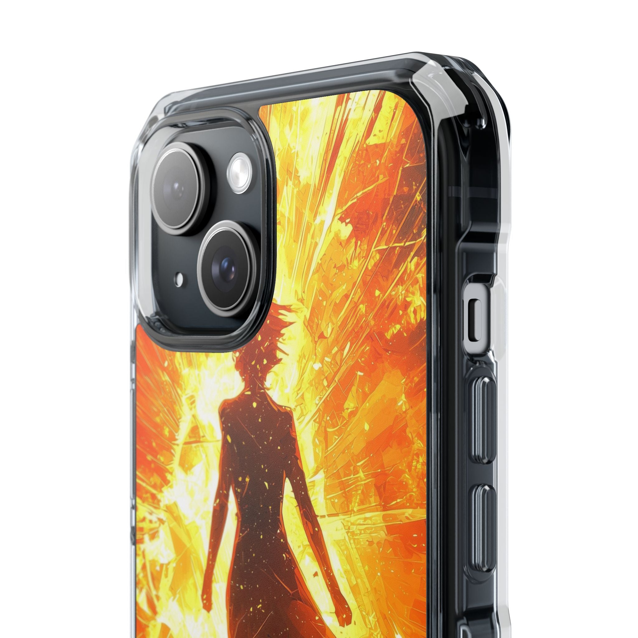 Fiery Energy Erupts iPhone Case - Impact