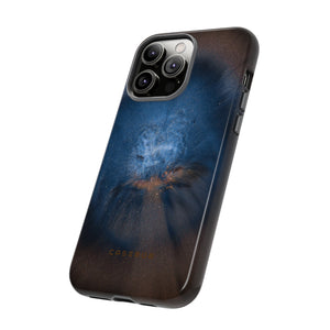 Blue Space Ink Art - Protective Phone Case