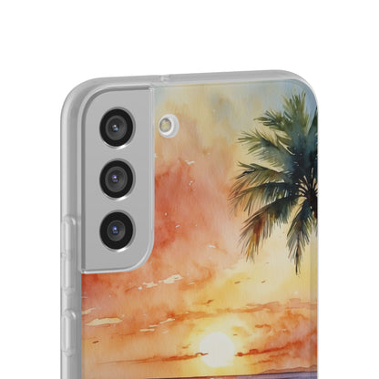 Sunset Palm Samsung S22 Plus Case - Soft