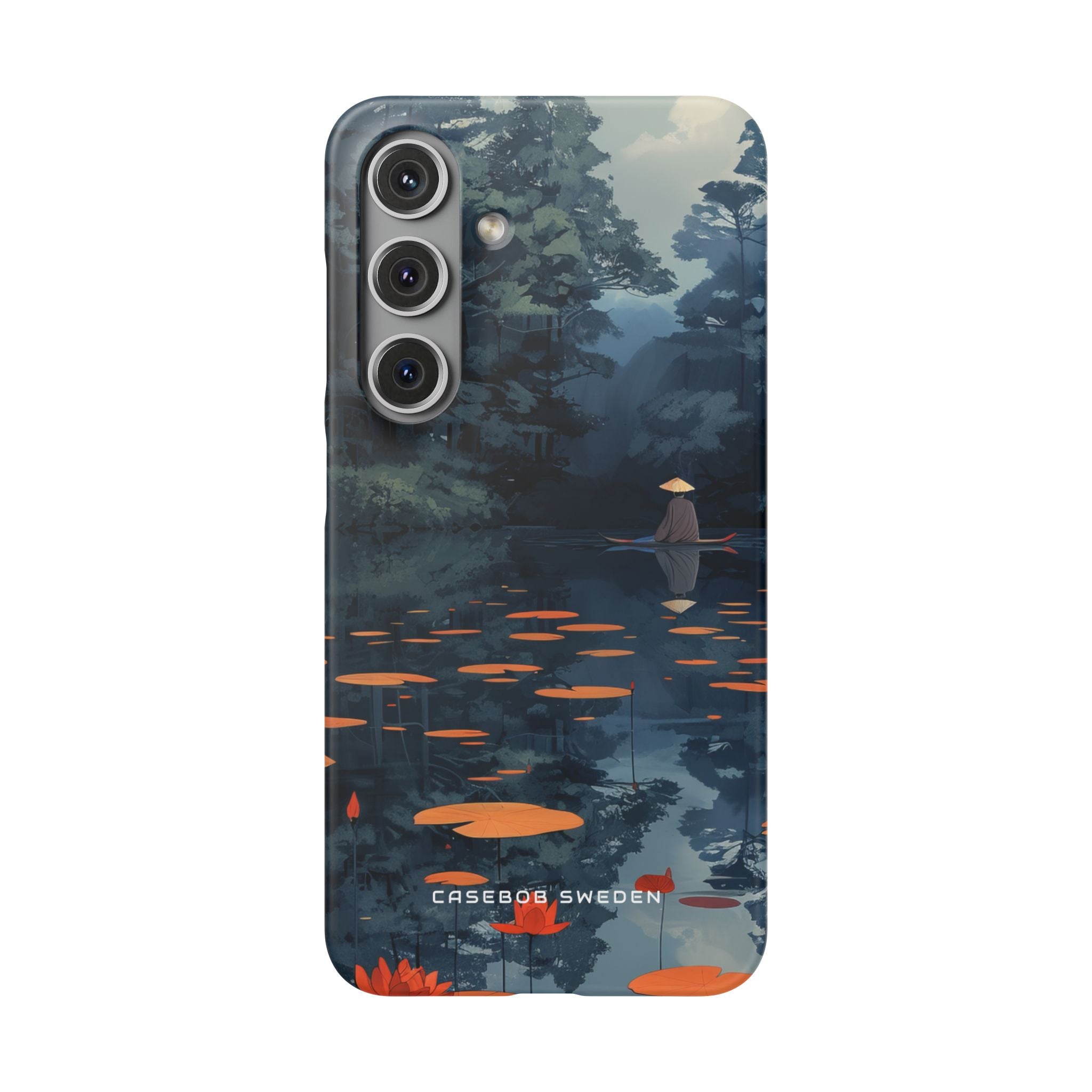 Tranquil Lotus Reflections Samsung S24 - Slim Phone Case