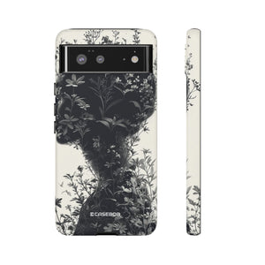 Botanical Silhouette Essence | Protective Phone Case for Google Pixel