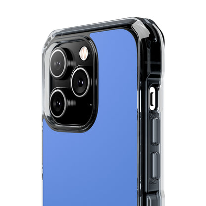 Cornflower Blue - Clear Impact Case for iPhone