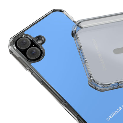 French Sky Blue - Clear Impact iPhone 16 Phone Case