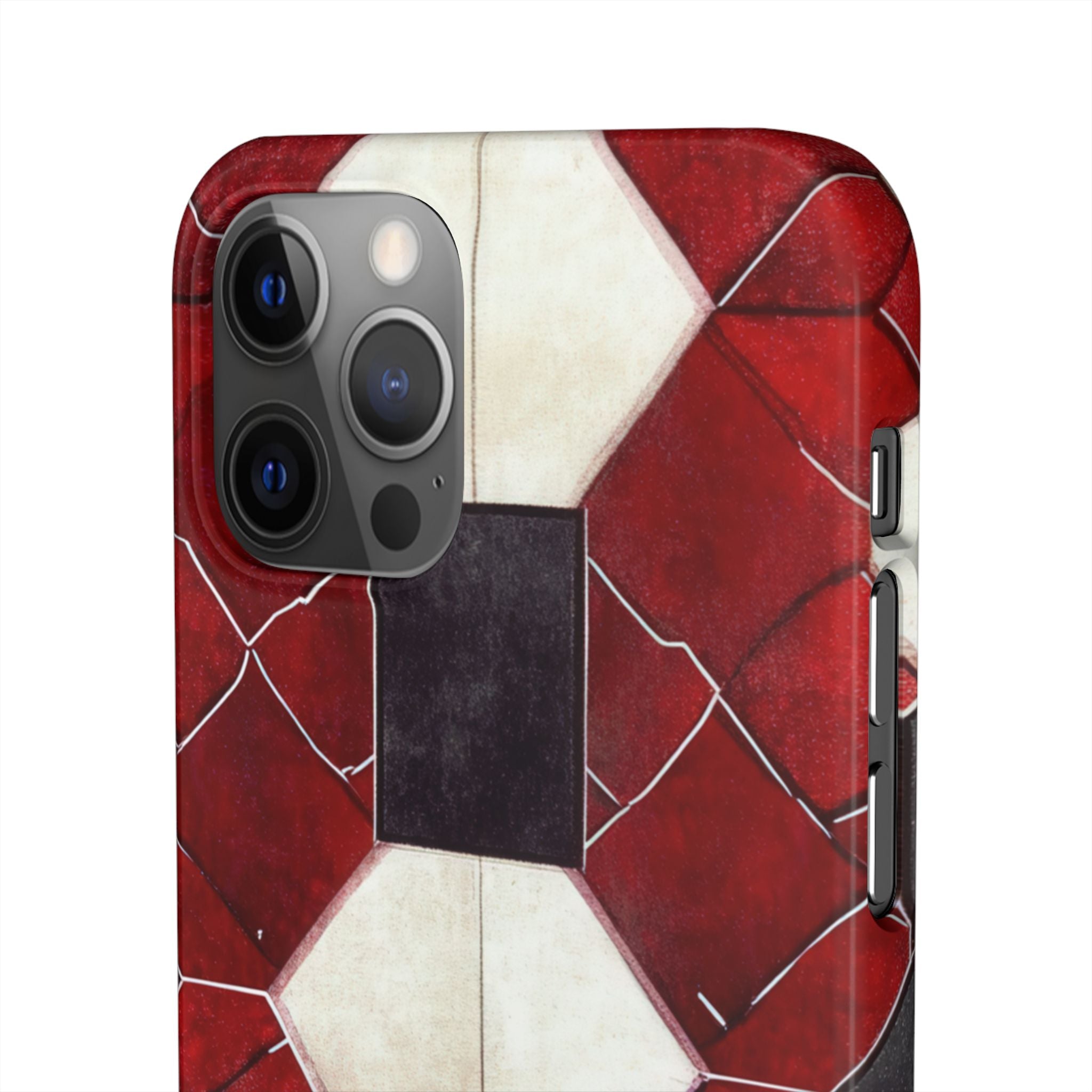 Gothic Hexagon Symmetry iPhone 12 - Slim Phone Case