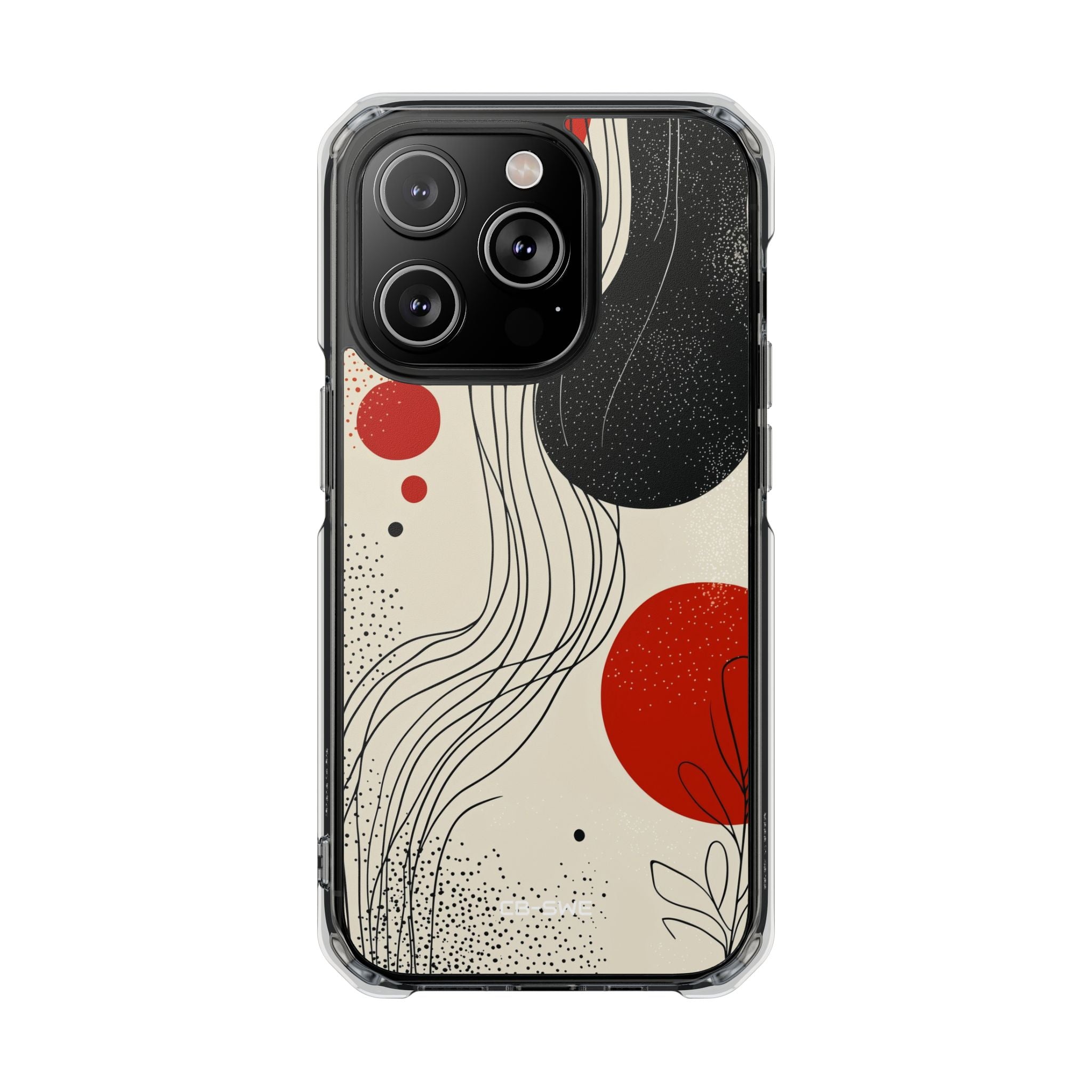 Waves Embrace Flora iPhone Case - Impact