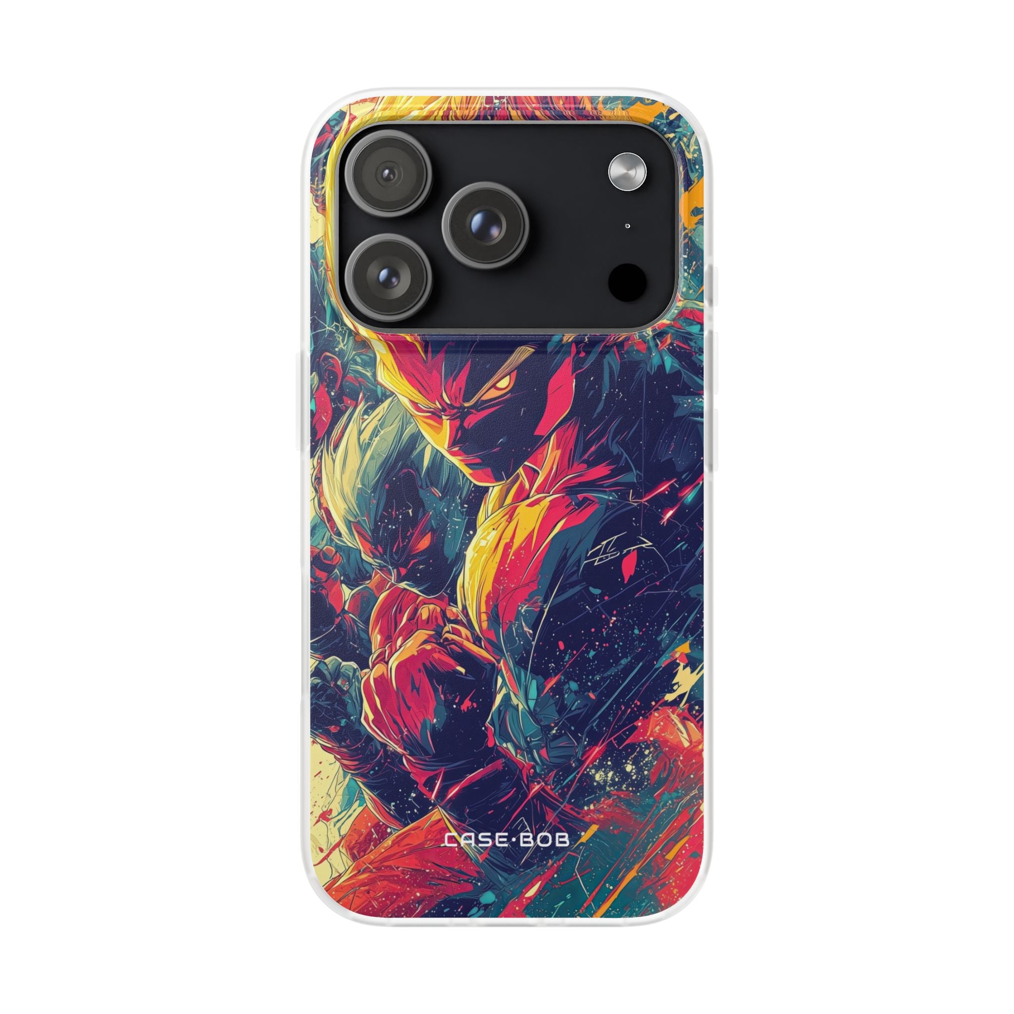 Yellow Fury iPhone 17 Pro Case - Soft