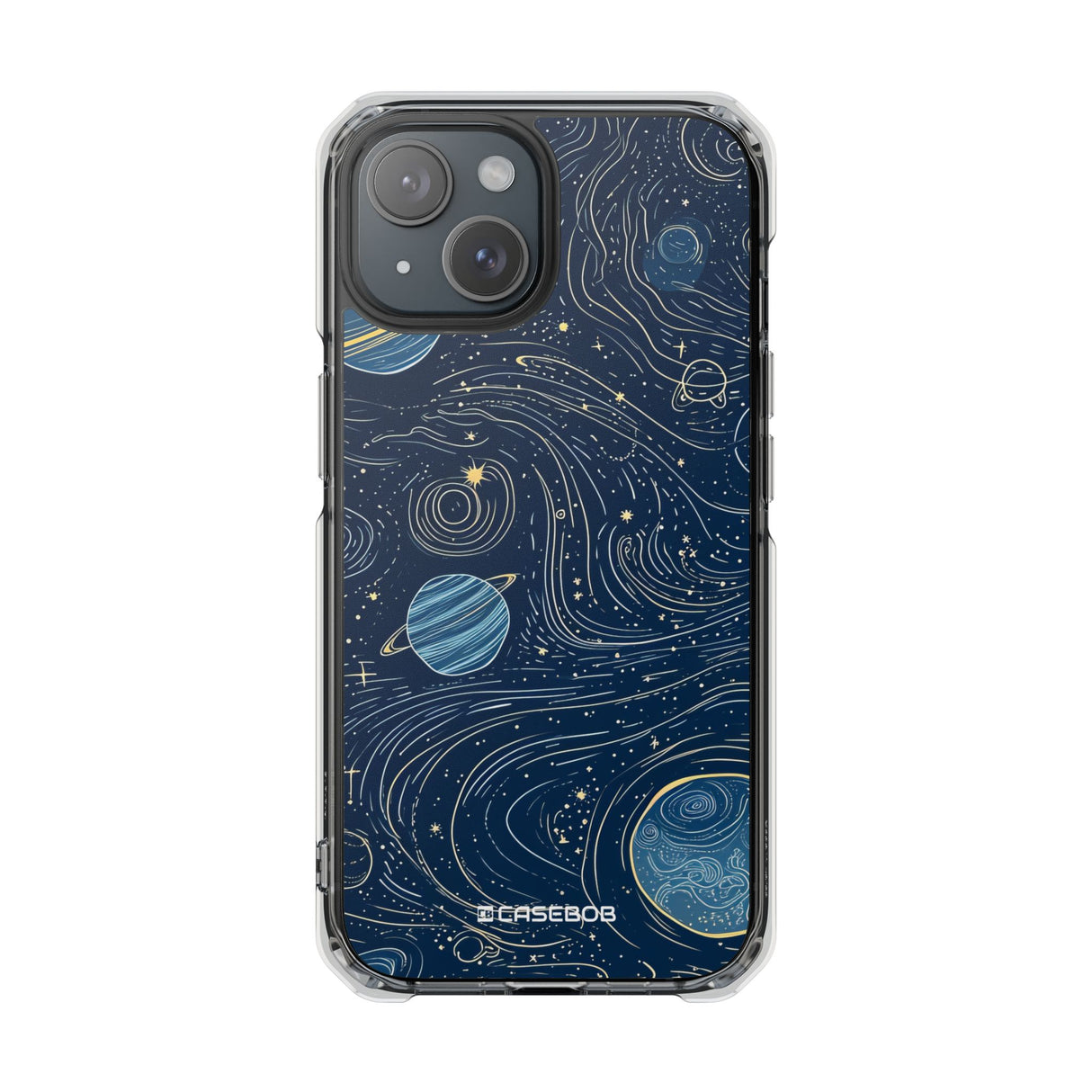 Cosmic Whimsy - Phone Case for iPhone (Clear Impact - Magnetic)