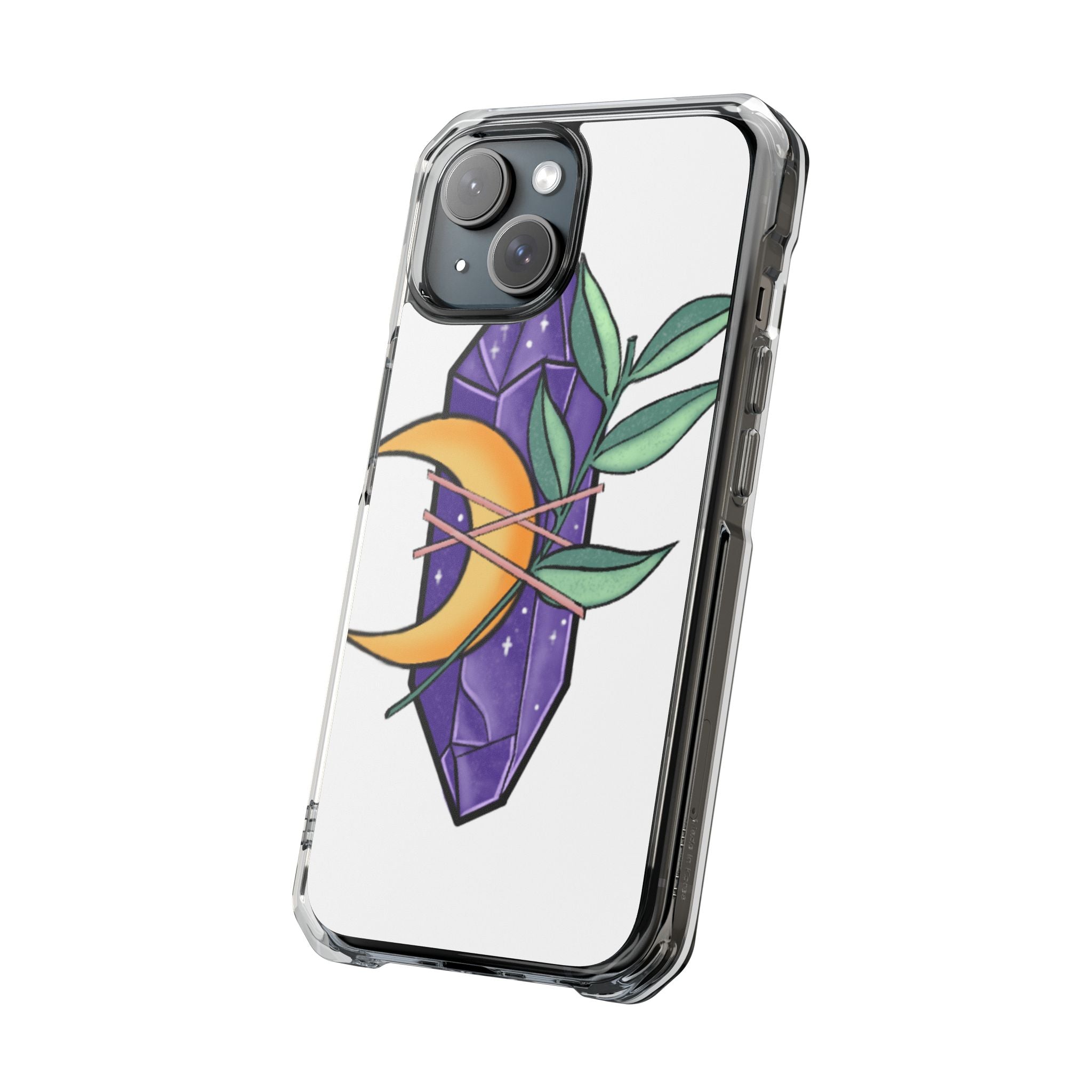 Mystical Moon Crystal iPhone Case - Impact