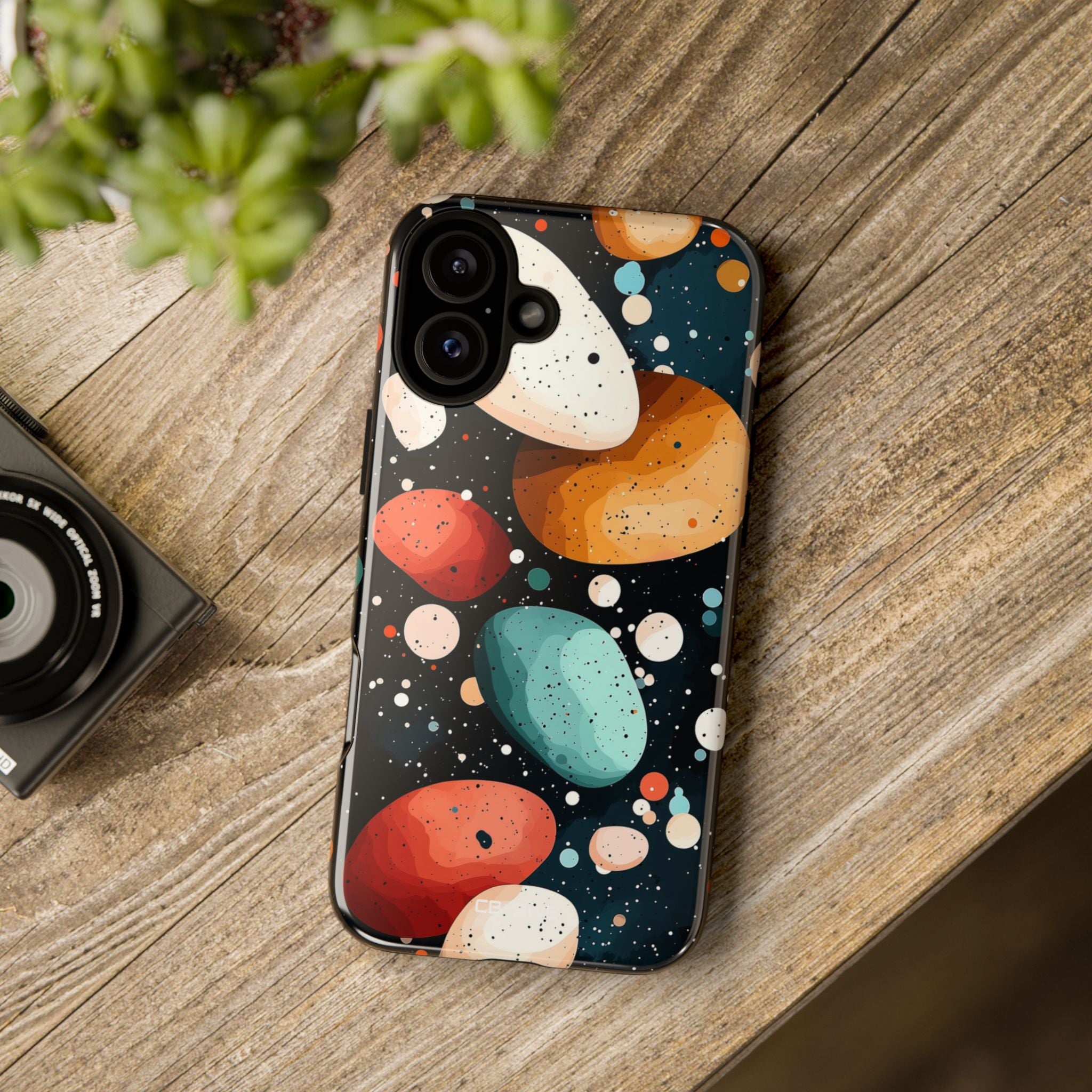 Colorful Stones Dance - iPhone Case