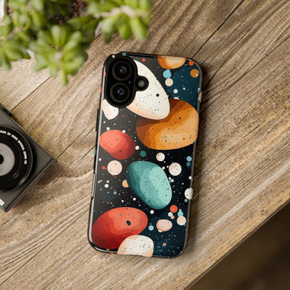Colorful Stones Dance - iPhone Case